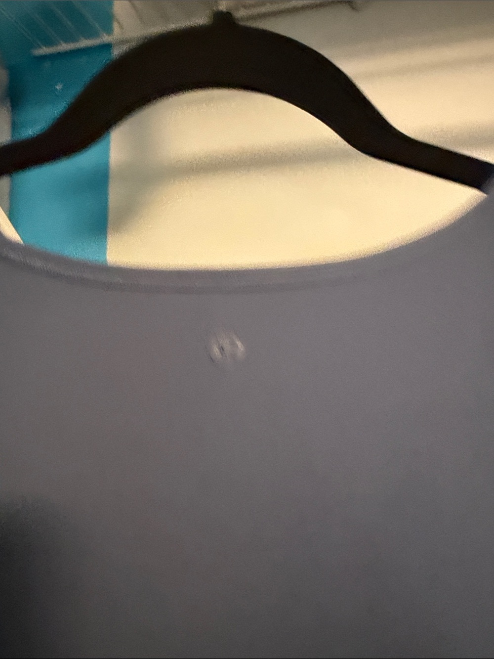 lululemon athletica Slate Blue Twist-Front Short Sleeve Top - Picture 2 of 3